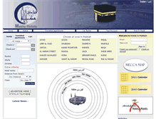 Tablet Screenshot of mecca-hotels.com